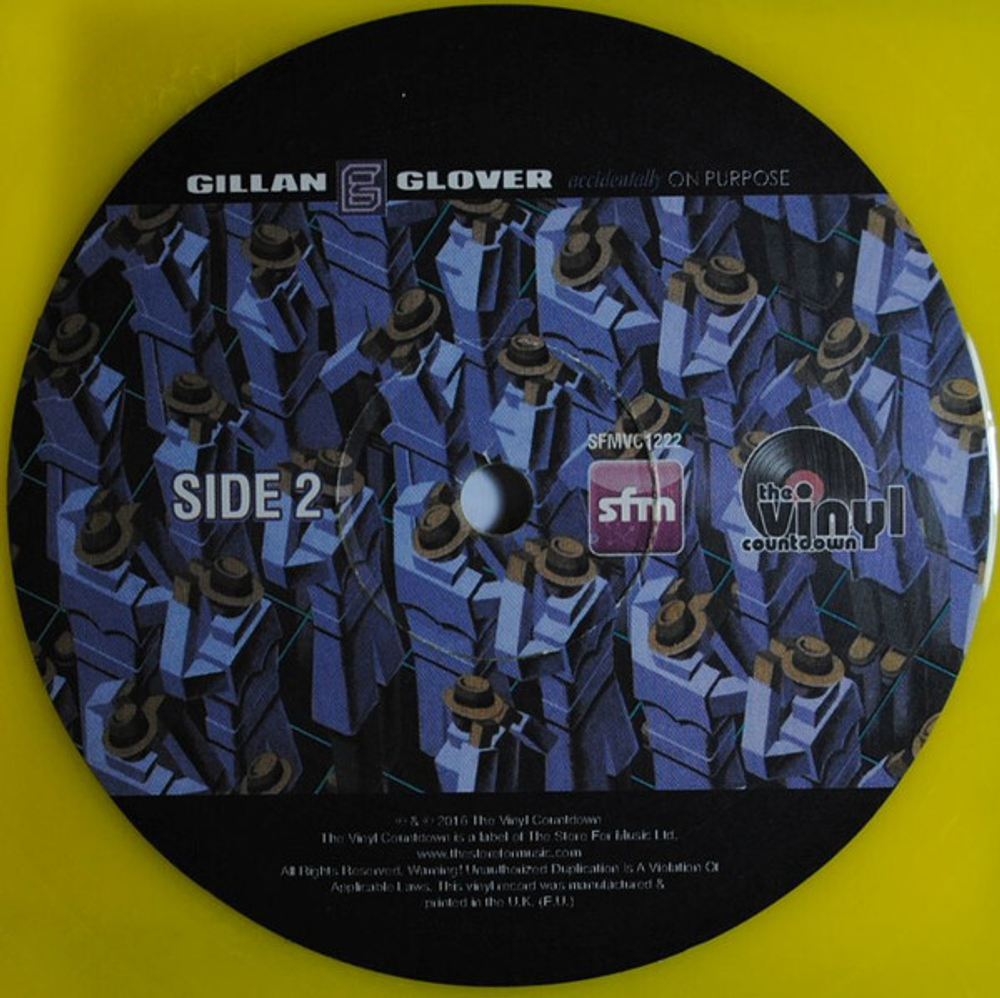 Gillan & Glover / Accidentally On Purpose (Coloured Vinyl)(LP)