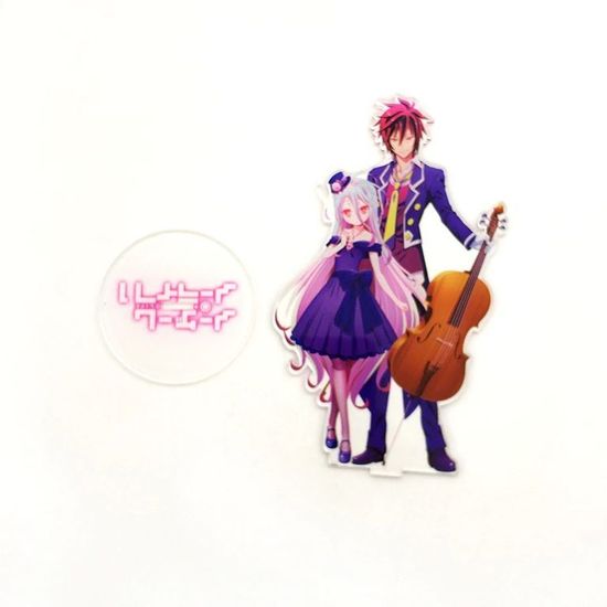 Фигурка акриловая Без игры жизни нет No Game No Life