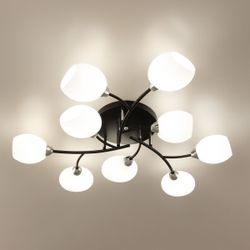 Citilux Флорида CL148195 Люстра потолочная Чёрная