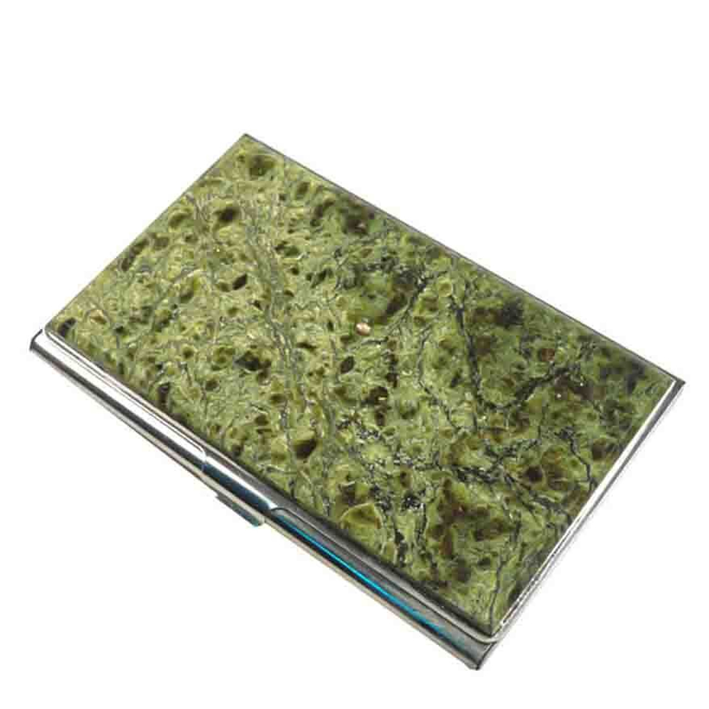 Визитница змеевик