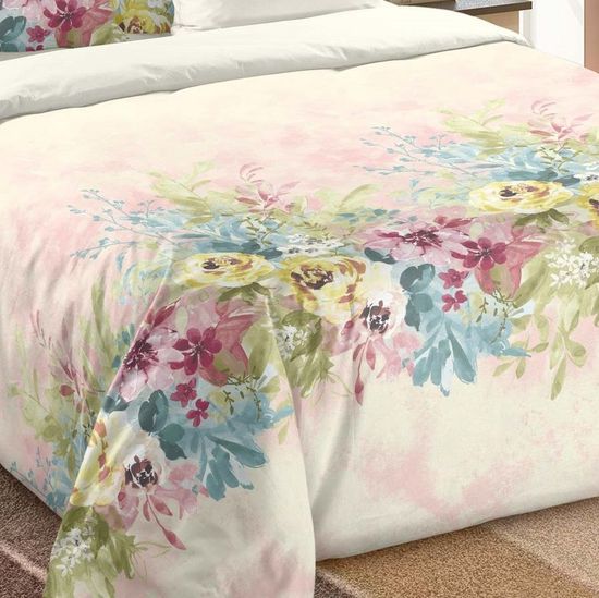 Полуторный комплект постельного белья Вечная весна поплин