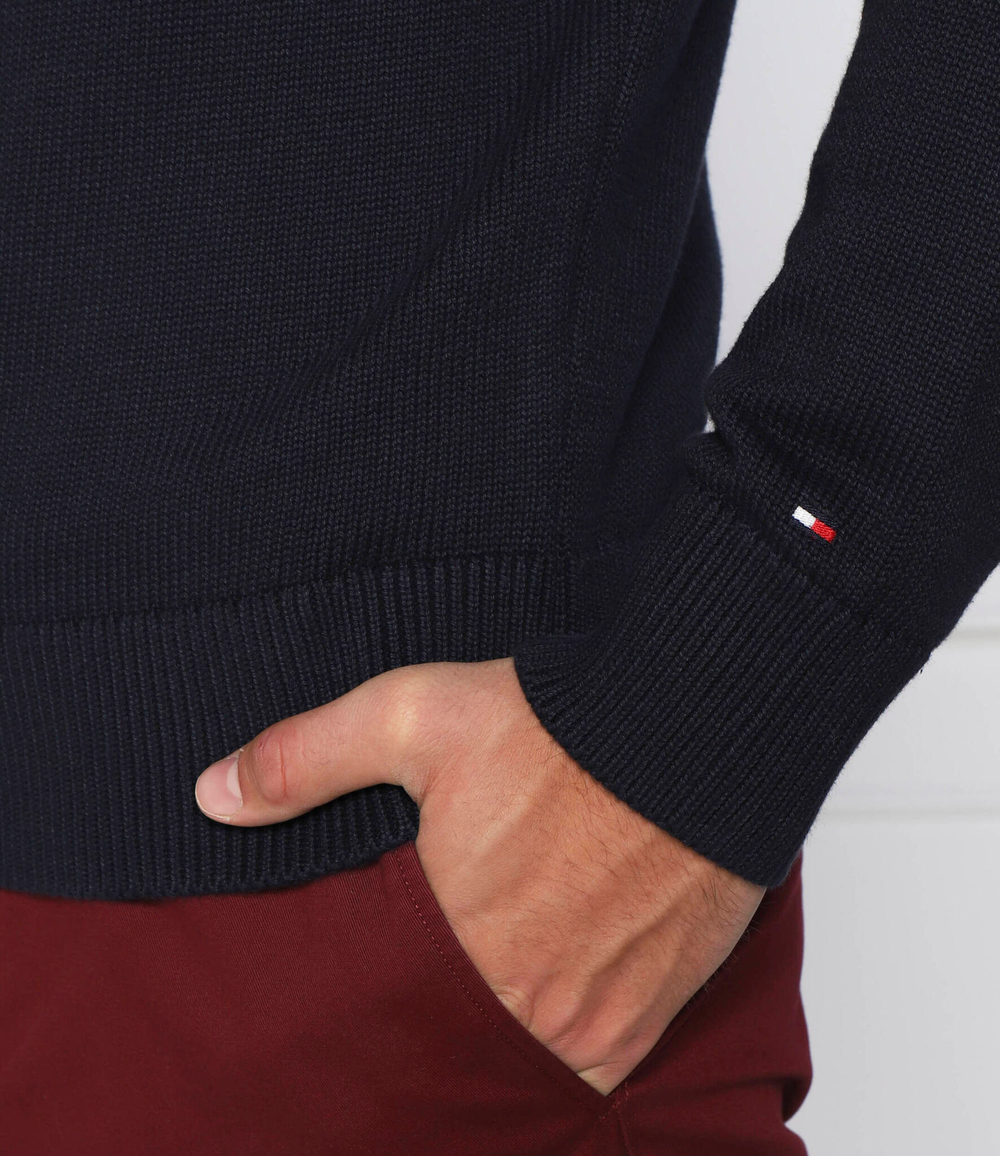 свитер Tommy Hilfiger - графитовый(MW0MW27938)