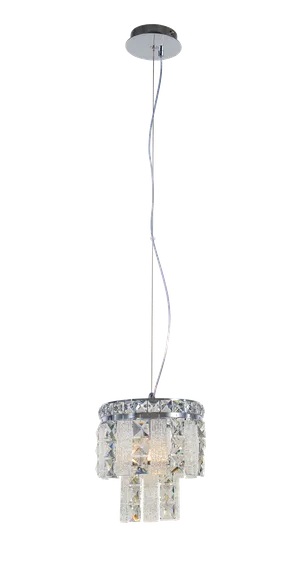 2894R/1 CHROME+CLEAR (1/10) Люстра NW