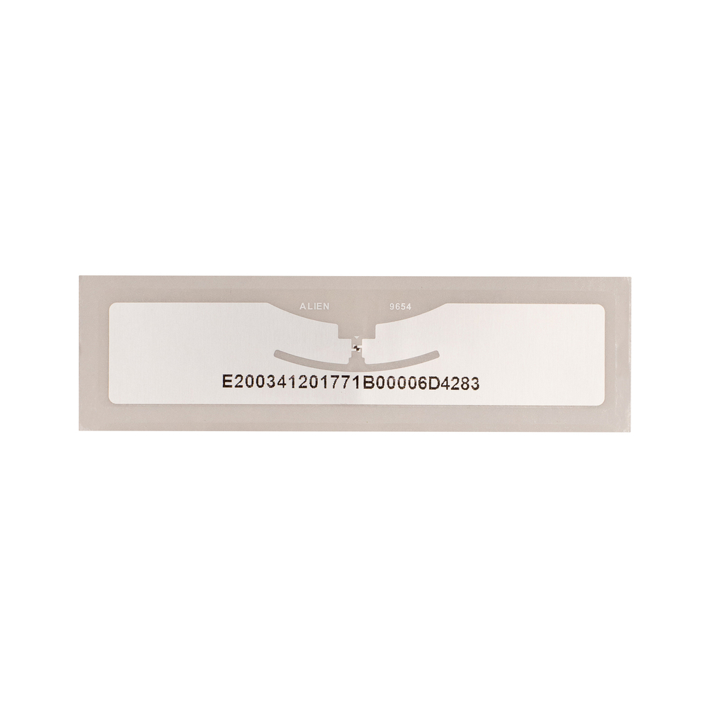 UHF RFID метка Windshield Tag (Higgs3) с номером, на лобовое стекло автомобиля