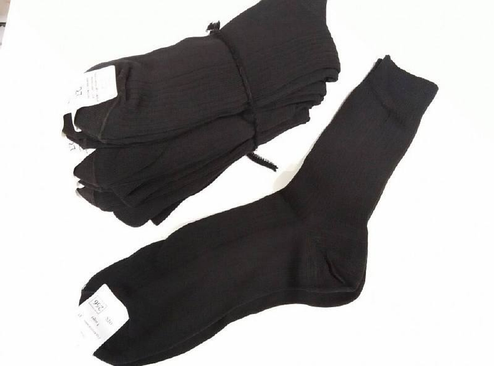 Носки черные хб для офисной формы (ЗАРЯ)