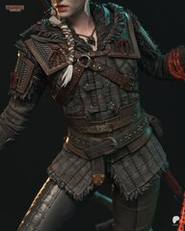 Цири Ведьмак Фигурка