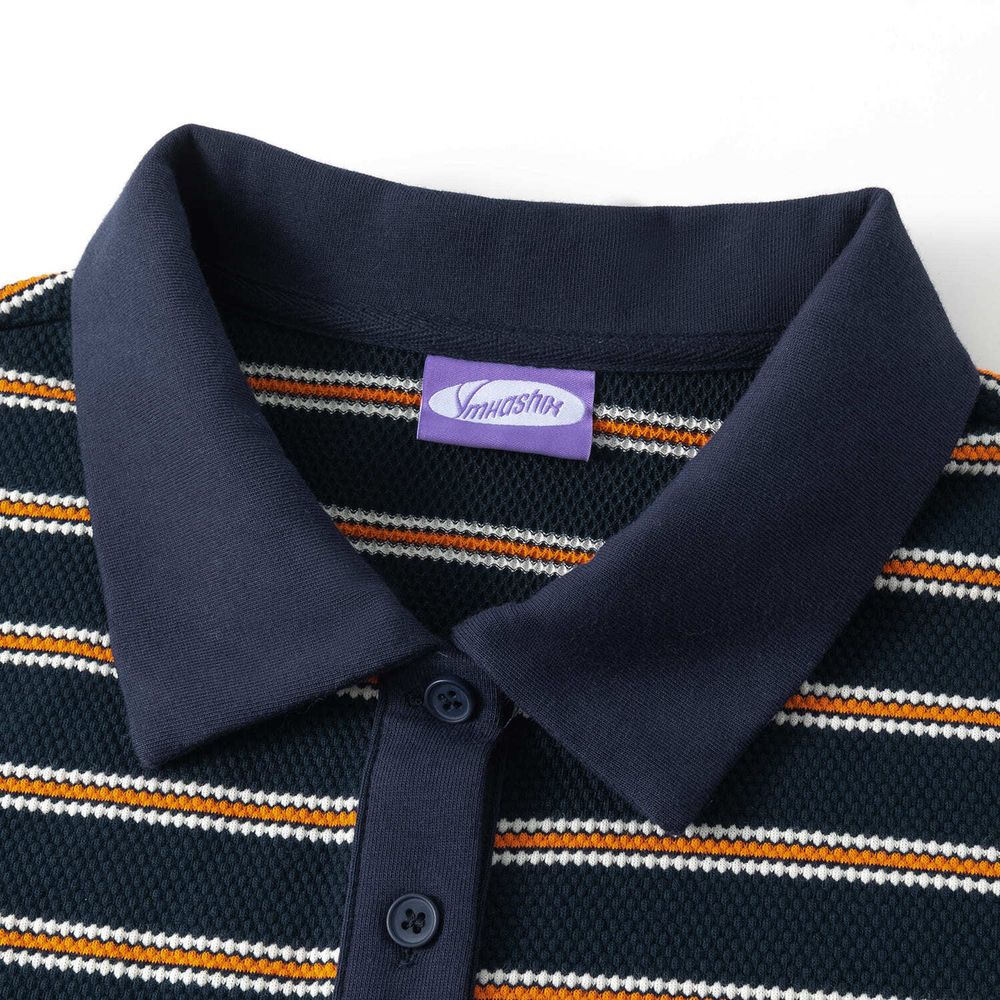 Поло Ymkashix Nineties темно-синее