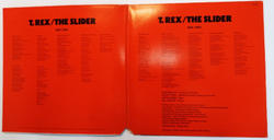 Винтажная виниловая пластинка T. Rex The Slider (USA 1975)