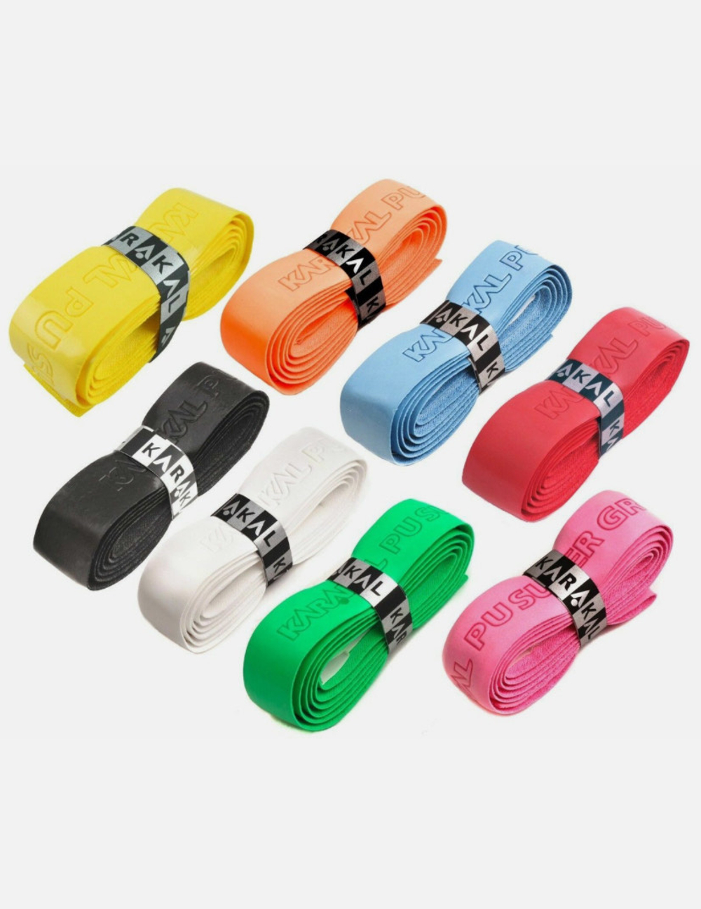 Karakal PU Super Grip Assorted Color Grips x24