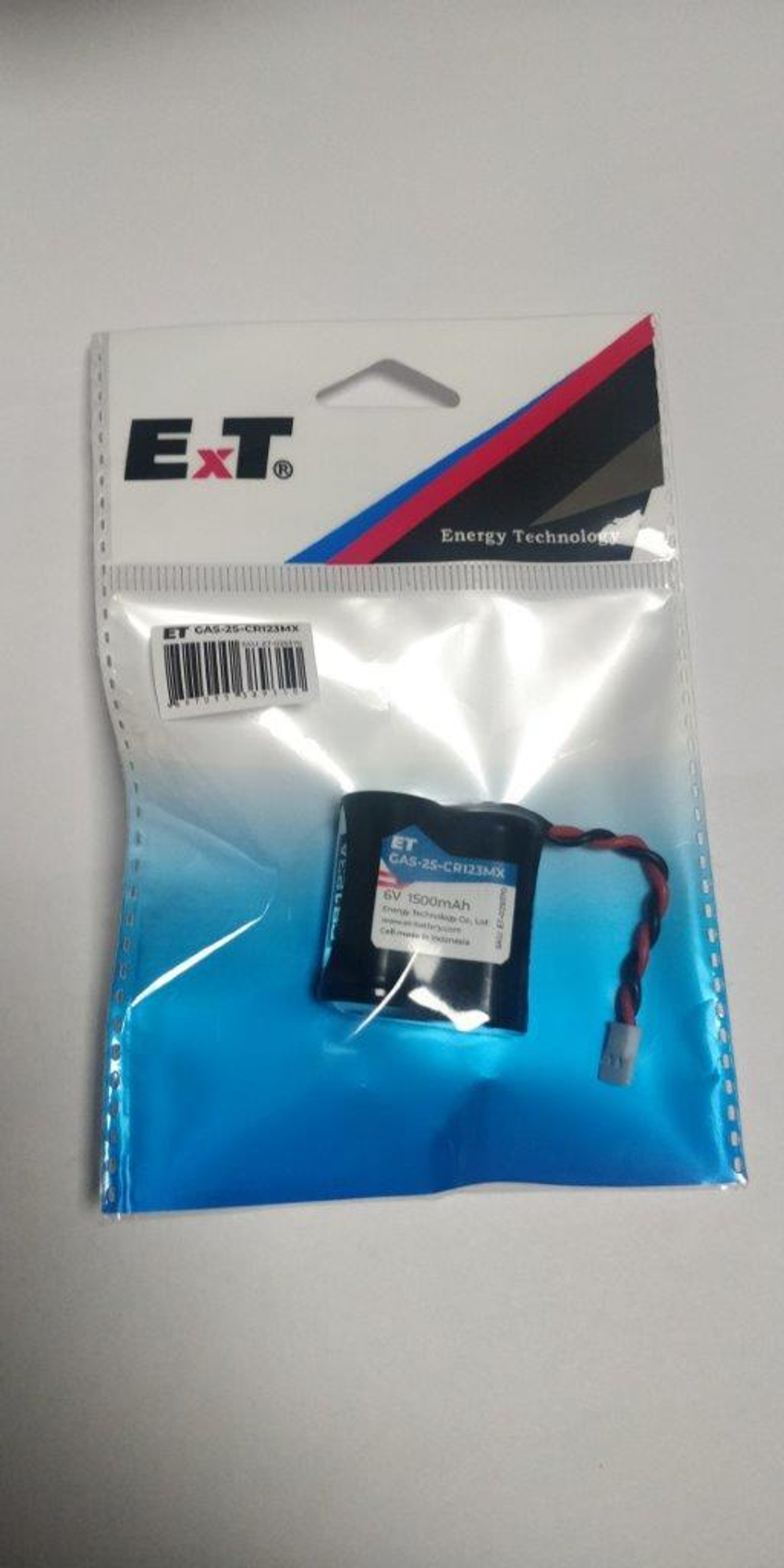 Батарея ET Gas-2S-CR123MX
