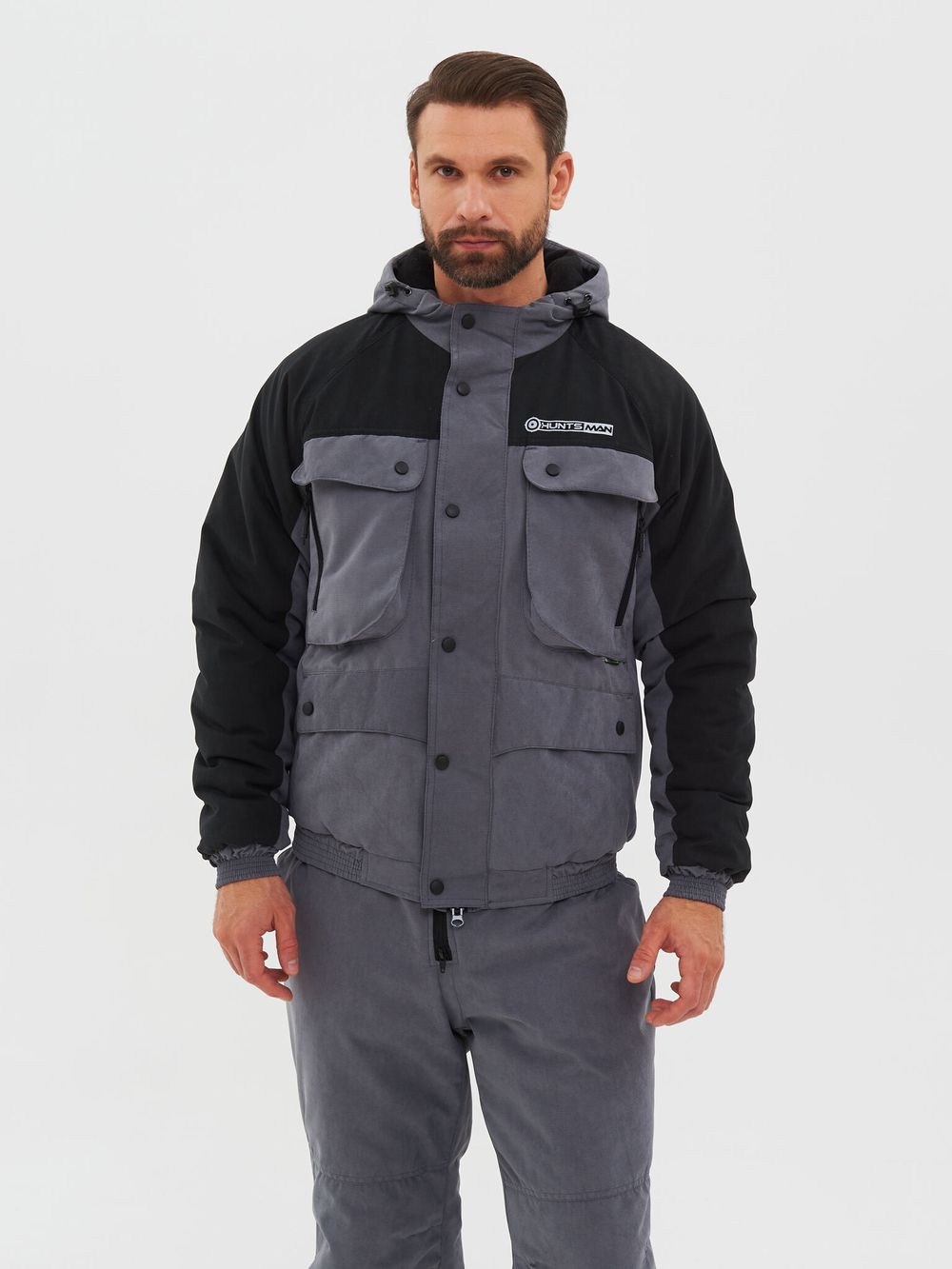 Костюм демисезонный Таймень ткань Исландия цвет Серый