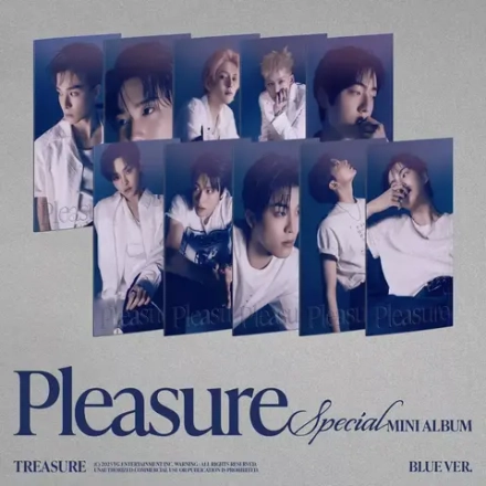 Альбом TREASURE - PLEASURE [Blue ver.]