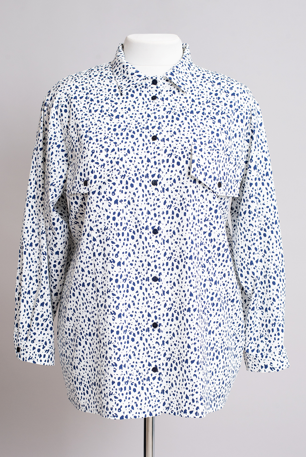 Блузка женская 3717ЛП, Абстракция #176Абс093717ЛП