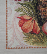 Набор декоративных гобеленовых салфеток (40*40) - 3 шт. Пасхальные краски