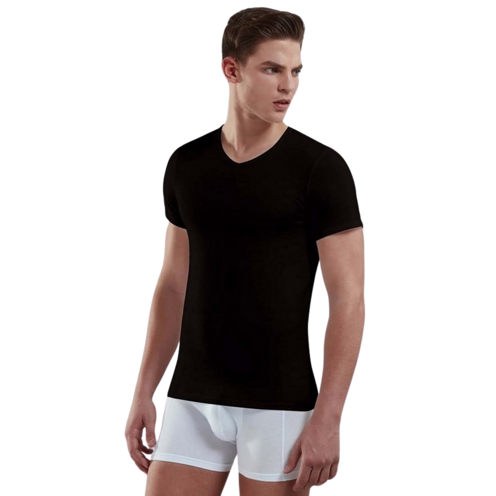 Мужская футболка черная Doreanse 2855