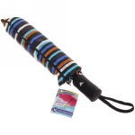 Зонт женский полуавтомат «Ultramarine- Артемида», микс 6 цветов, 8 спиц, d-100см, длина в слож. виде 28см, голубые цветы