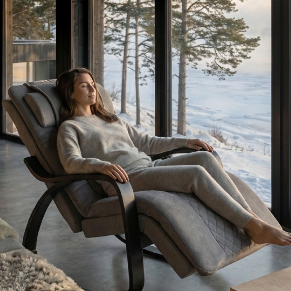 Массажное кресло UNIX Авола / Avola серый