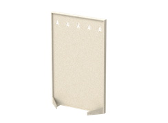 Перегородка с декором "Темный лес" 80х40х160