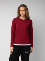 Лонгслив двойной базовый