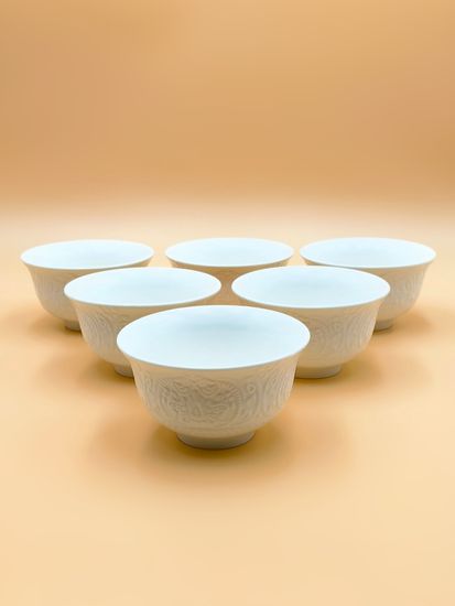 Пиала 300 мл. 11,5х6,5 см. набор 6 шт. Ажур классик