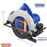 Циркулярная пила WADFOW WCW1512001 1,2кВт 185х20 мм