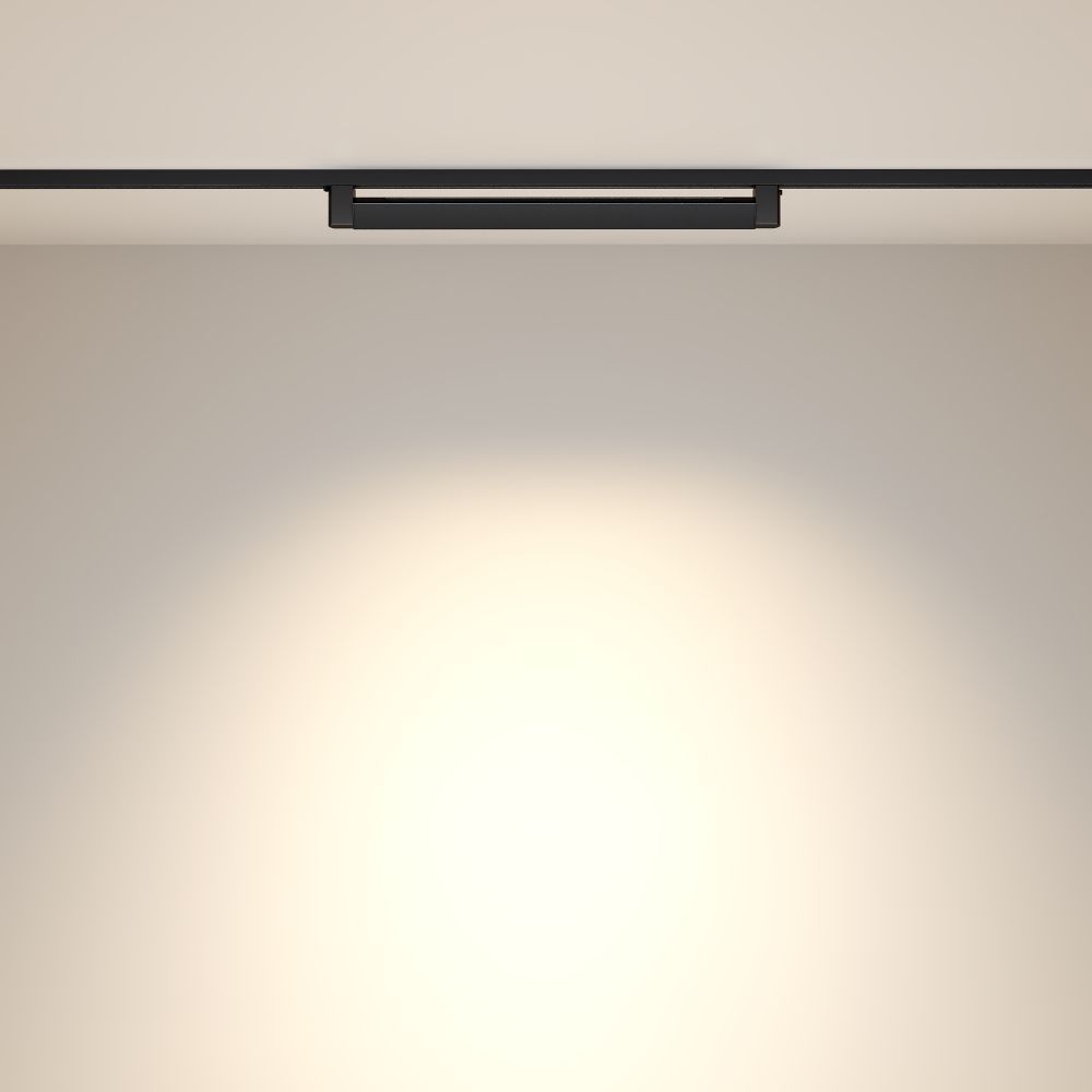 Трековый однофазный светодиодный светильник Maytoni Unity TR010-1-20W3K-M-B