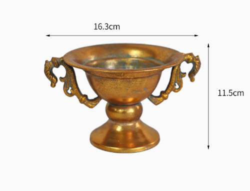 Ваза для гарниша Gold Palace 16 см