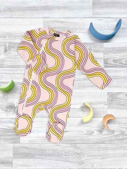 Комбинезон Mjölk Sleep and Play Радуга