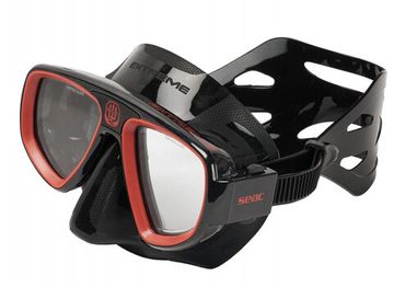 Маска Seac Extreme 50 черный/красный