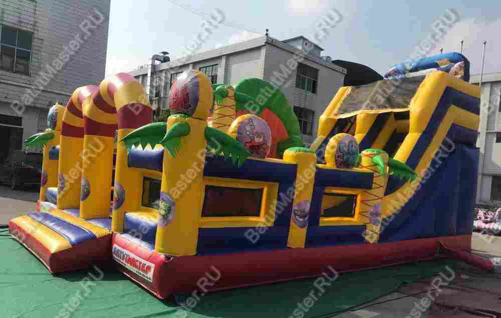 Надувной батут "Тропикана мини", 8*6*5 м