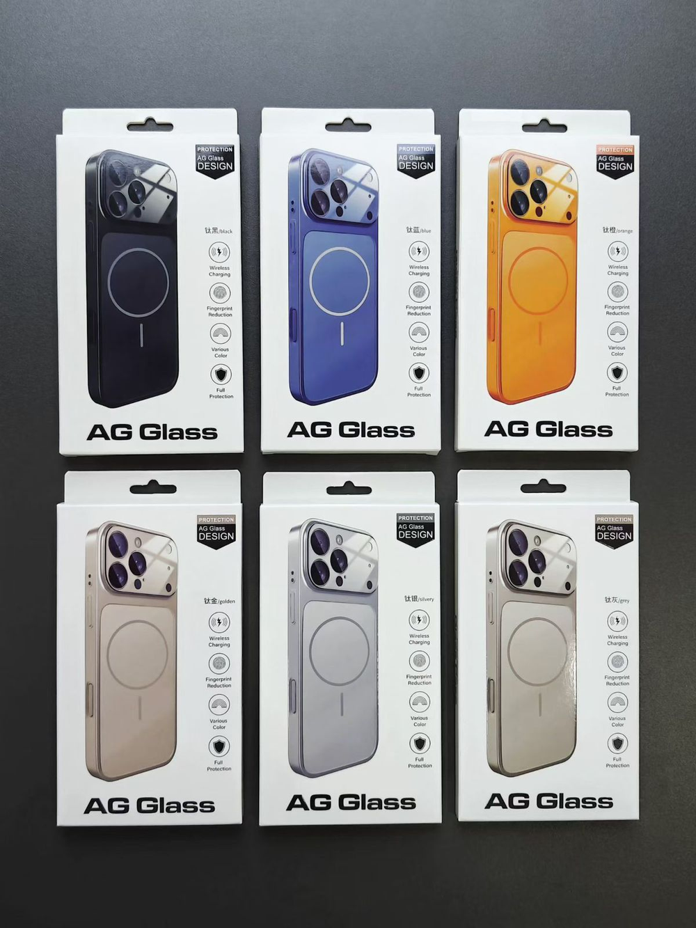 AG Glass Case c MagSafe для iPhone 17 PRO