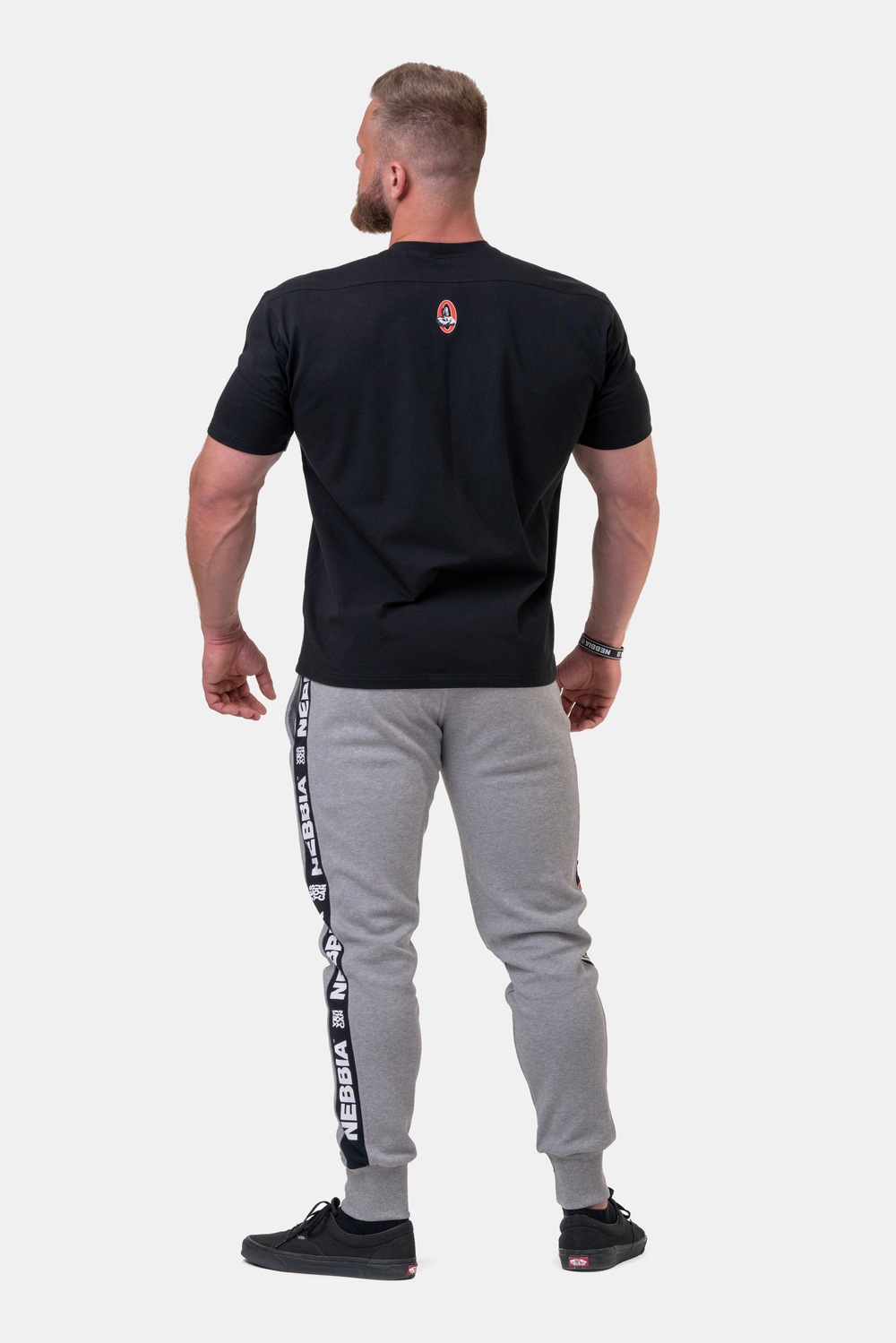 Мужские брюки джоггеры Nebbia Golden Era sweatpants 196 light grey