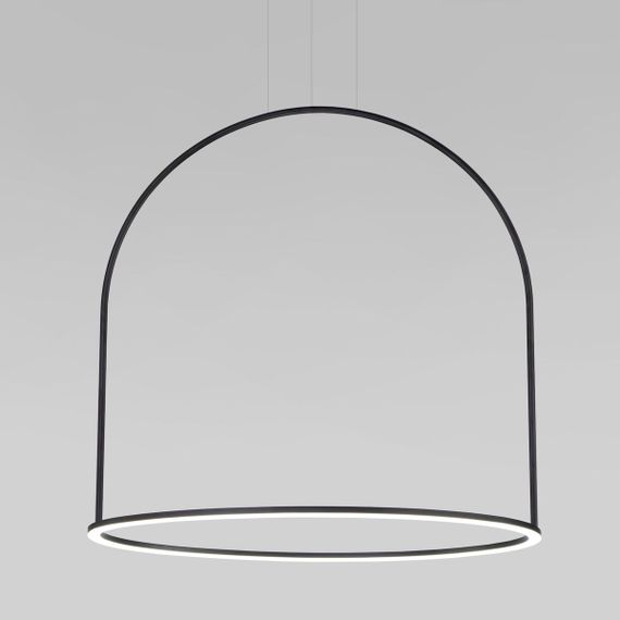 Подвесной светодиодный светильник Eurosvet Over 90323/1 черный