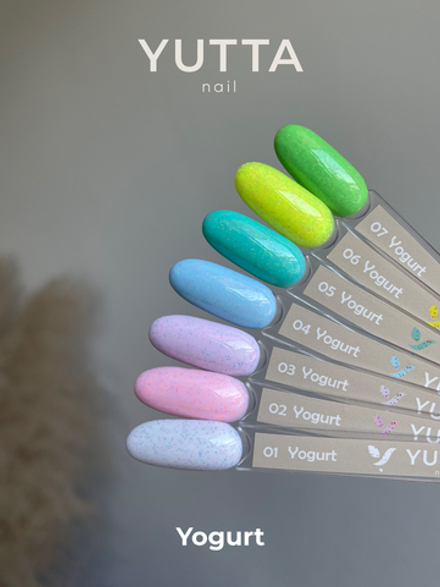 Yutta, гель-лак, Yogurt 02, 8g
