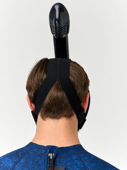 Маска полнолицевая Sargan Планета океан 2.0 черный/черный