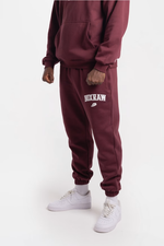 Джоггеры BOXRAW East Street бордовые