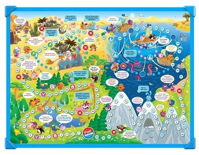 Детский игровой столик со стульями "Ходилка"