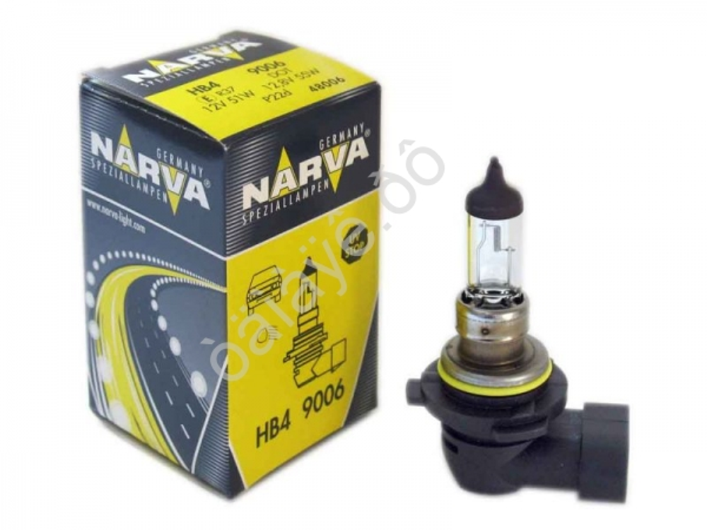 Автолампа HВ4(9006) 12V 51W Narva 48006