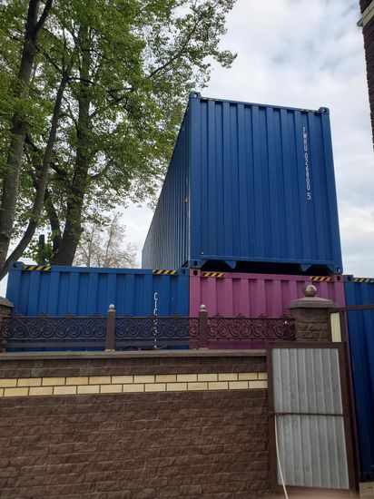 Контейнер морской 12,0х2,4х2,9 (45G1)