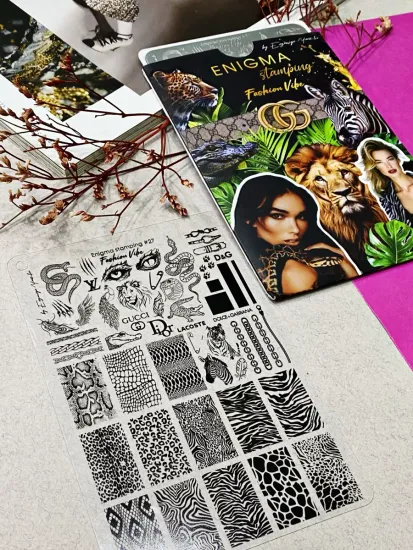 Пластина для стемпинга Enigmanic Stamping Fashion Vibe