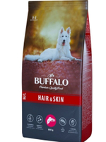 Mr.Buffalo 800г Adult Hair&Skin Care Сухой корм для кожи и шерсти для взрослых собак средних и крупных пород Лосось