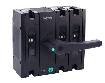 Выключатель-разъединитель SYSTEMEPACT SD160 4п 125А рукоятка фронт. центр (зак. отдельно) SE SSD01604MF0125