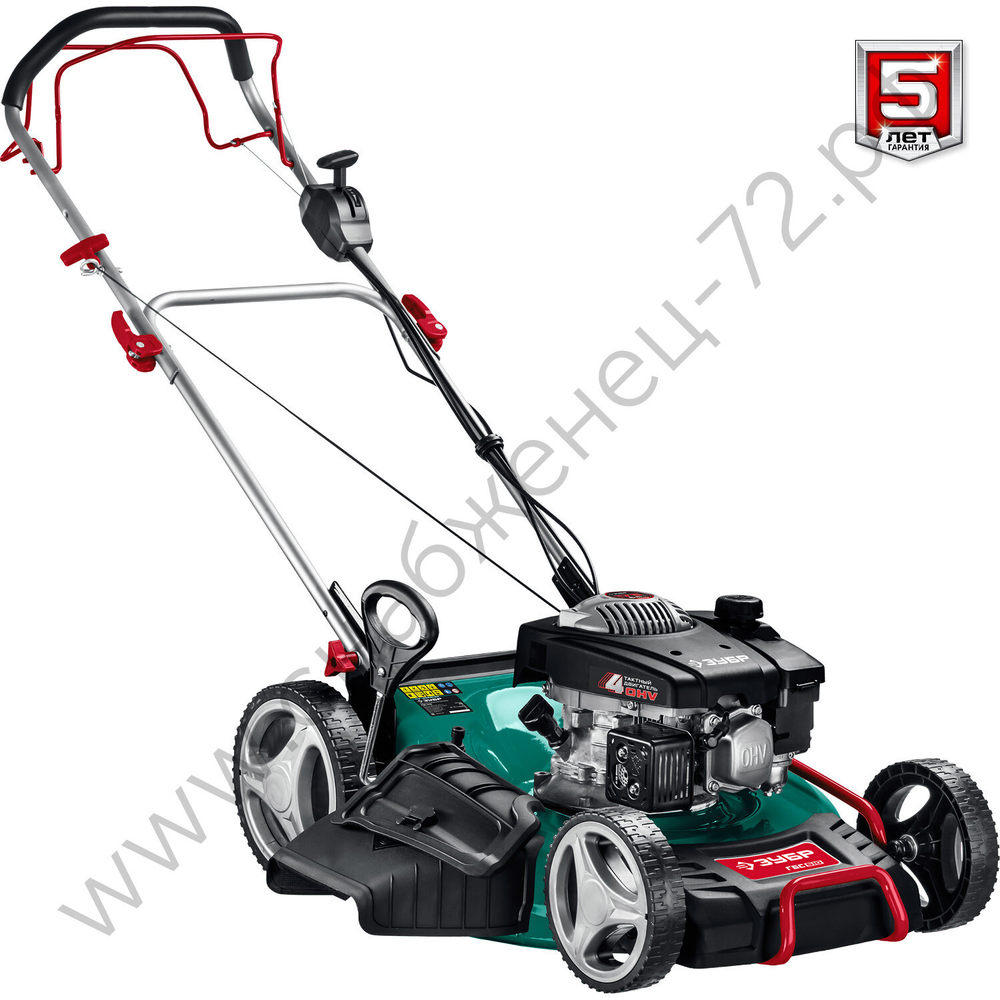 ЗУБР 510 мм, 6.5 л.с., бензиновая самоходная газонокосилка (ГБС-510)