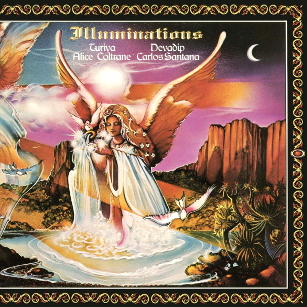 Carlos Santana, Alice Coltrane / Illuminations (LP)