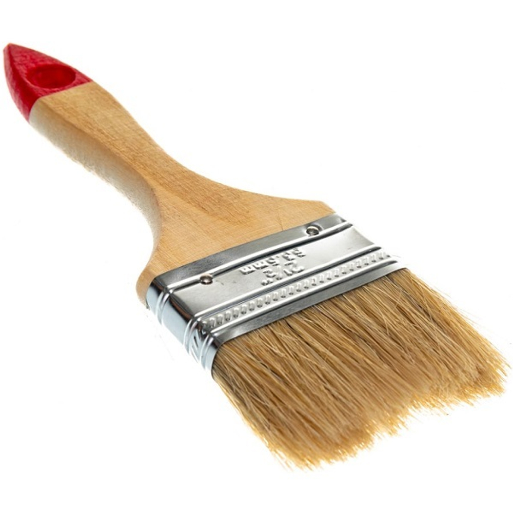 Кисть флейцевая 60 мм натуральная щетина Master Color