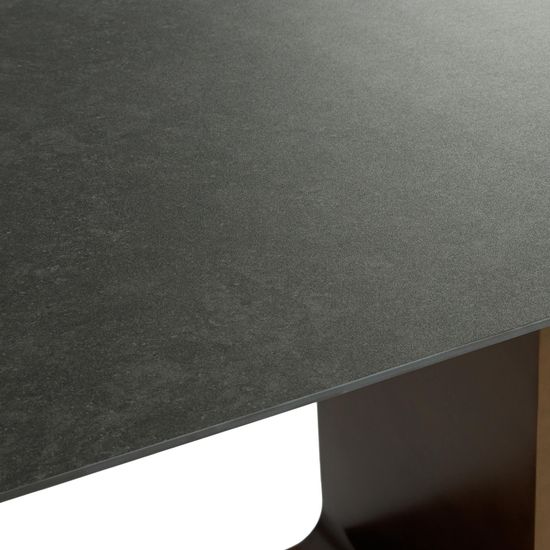 Обеденный стол Axen 200х95 черная керамика