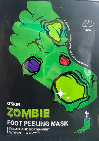 Пилинг-носочки для ног ОТШЕЛУШИВАЮЩИЕ Zombie Foot Peel Mask