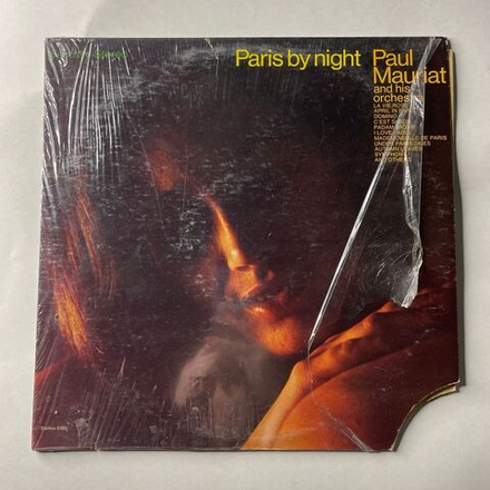 Винтажная виниловая пластинка LP Поль Мориа, Paul Mauriat And His Orchestra, Paris By Night (США 1965)