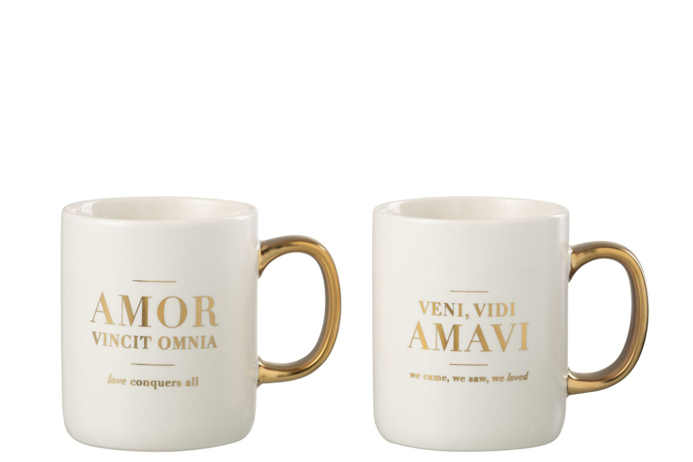 Кружка в ассортименте "Amour" 12x8x10см 370мл