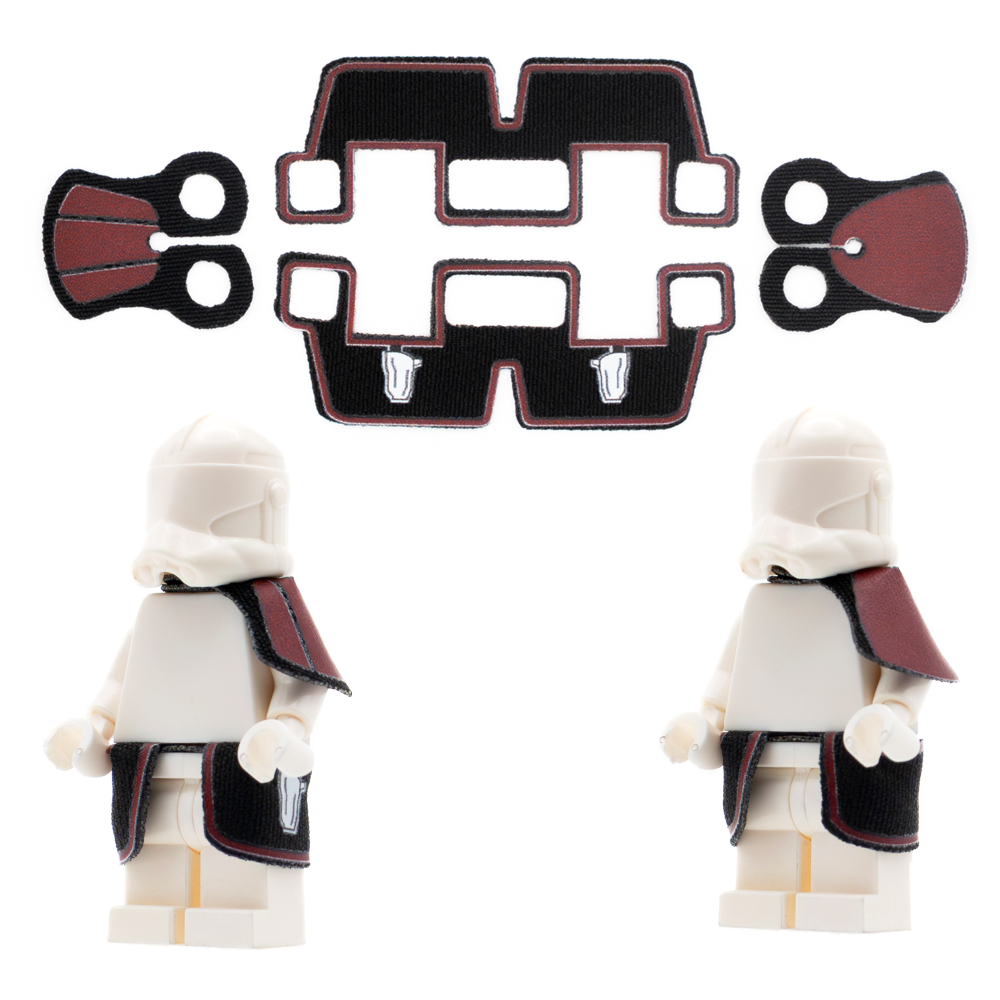 Комплект тканевых аксессуаров для клонов коммандеров (классика) (Цвета в ассортименте)